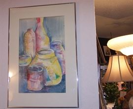 V. Vann original watercolor