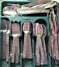 Cambridge "Aztec" flatware