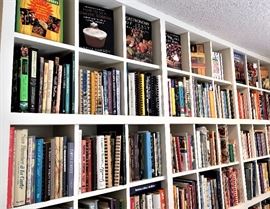 1500 Cookbooks!!!  Many Junior League, Vintage, Food Network, Classics, every world cuisine, food group and specialty are represented!  Most in like-new condition!