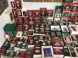 Hallmark Keepsake ornaments with boxes