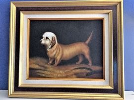 Dog painting