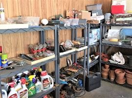 tools and lawn/garden supplies