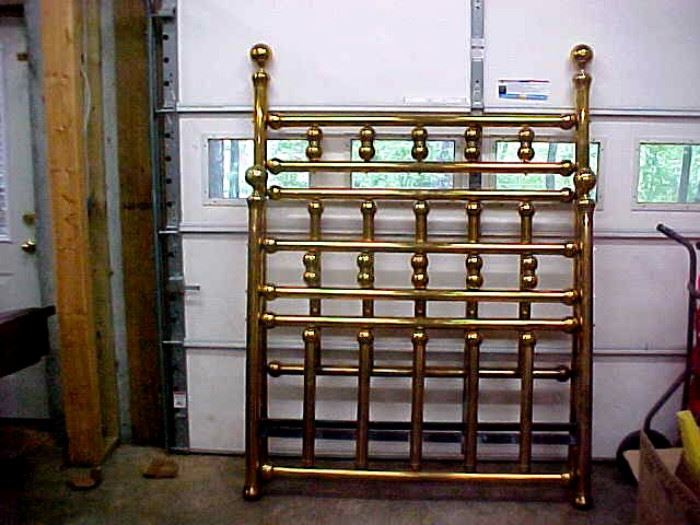 BRASS BED MADE IN COLBERT 50 YRS AGO