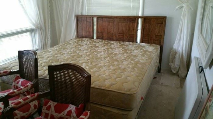 #10 king block desidn headboard $125
 #11 king mattress set $100 — at  Garth Rd Huntsville, Al 35801 call 256-508-855two
