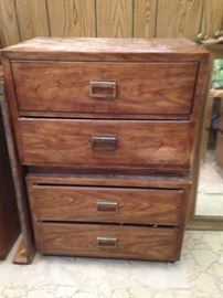 # 105 (2) Drexel bedside table stacked on top of each other $75 ea
