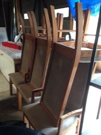 #127 6 dining chairs $120