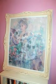 Large original painting by Susan Mink Colclough