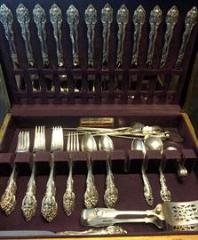 Gorham "La Scala" sterling silver flatware and other misc. sterling pieces