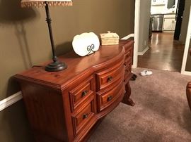 Sideboard with matching dining room table