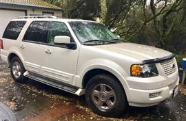 . 2015 Ford Fusion Hybrid with 44,000 miles and all the extras: Leather interior, Back up camera and more
. 2007 Nissan Altima 3.5 with 140,000 miles; a beautiful car
. 1993 Spectrum by Tracker Marine 1600 Sportster Fishing Boat with Four Stroke Mercury 40 HP Engine and many extras
. 2006 Ford Expedition Limited with Advance Trac and 111,000 miles; in great condition and loaded with all the extras