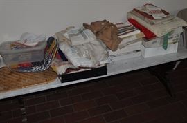 Vintage/antique linens/clothes