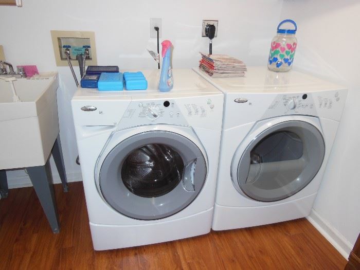 Whirlpool "Duet" washer & dryer