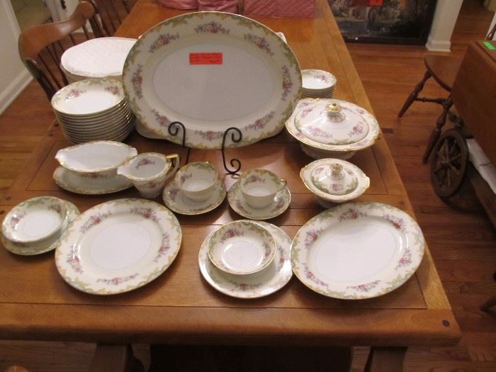 87 pc set of Noritake "Jacquin" china from 1931 - only $200