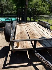 ranger flat bed trailer