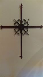 wraught iron cross