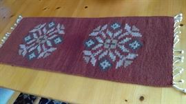 woven rugtablerunner