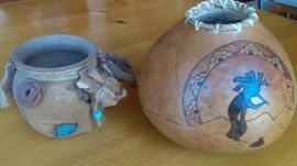Native American gourds