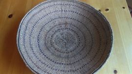 African handwoven basket