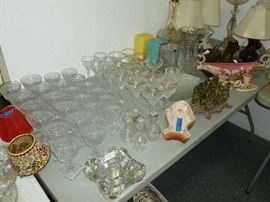 Crystal Stemware, Lamps