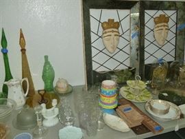 C1970 Mirrored Wall hanging Planters