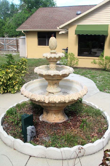 Concrete Fountain
