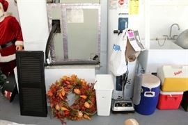 Wreath, Shutters, Buffer, Coolers