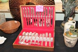 Silver plate Flatware in box