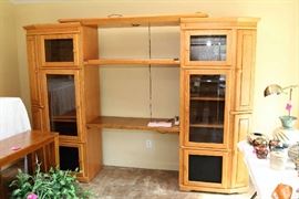 Wood Entertainment Center by Eagle