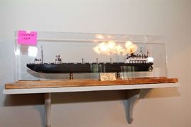 Ship Model in Case
