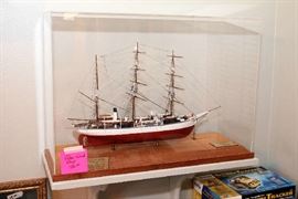 Ship Model in Case
