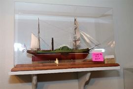 Ship Model in Case