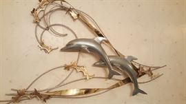 Dolphin wall art