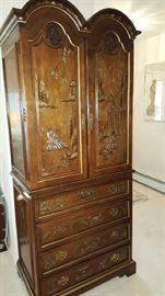Asian theme armoire