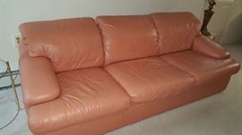 Leather sofa