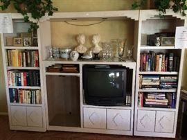 Entertainment Center, Books. 