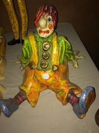 Paper Mache Clown