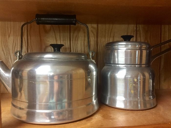 Kettle and double boiler 