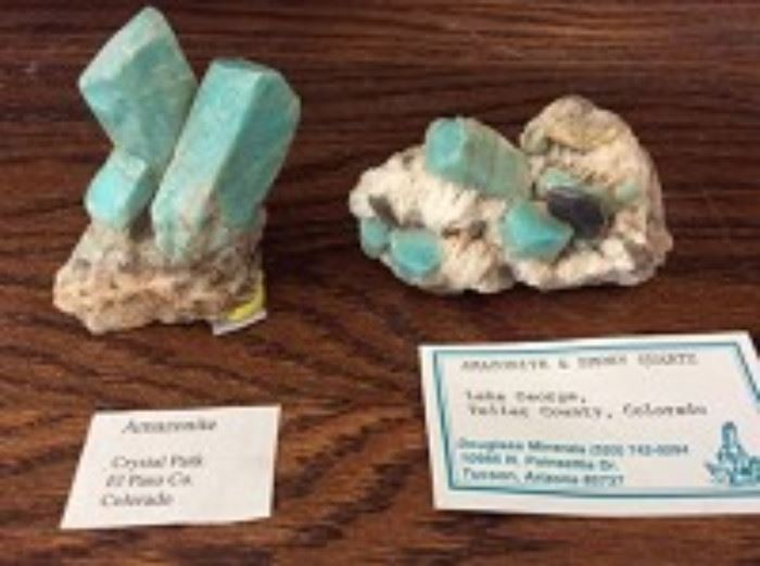 Amazonite Mineral Lot