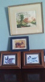 Assorted Artwork - prints, oils, watercolors