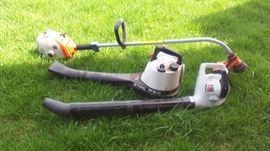 Weed Trimmer, Leaf Blowers