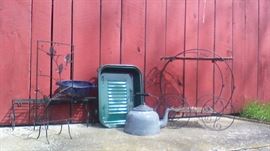 Decorative Shelves, Some of the Enamel Ware