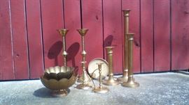 Just a small assortment of the Brass available