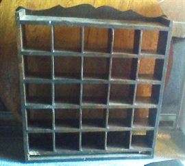 Unique shelving unit for collectibles