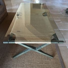 1924 Upcycled Army-Bed Coffee-Table