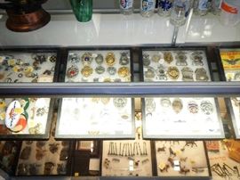 Retired Police, Military and Fire Company Badges.