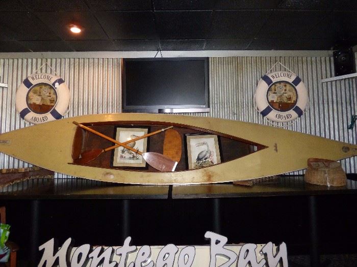 Vintage Cajun Pirouge Boat