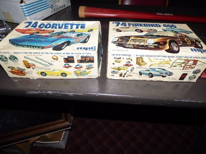 1970's 3 in 1 model car kits