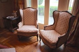 Pair of Wing Chairs