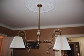 Pool Table Light Fixture
