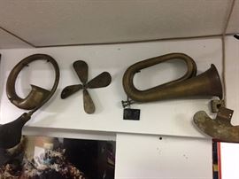 Decorative Horns and Blades